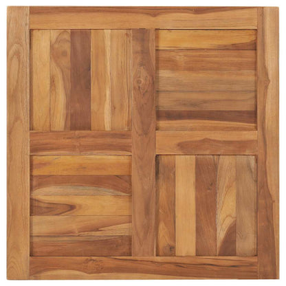 Table Top | Teak | Solid teak wood | 70x70 cm | Durable | Table Top