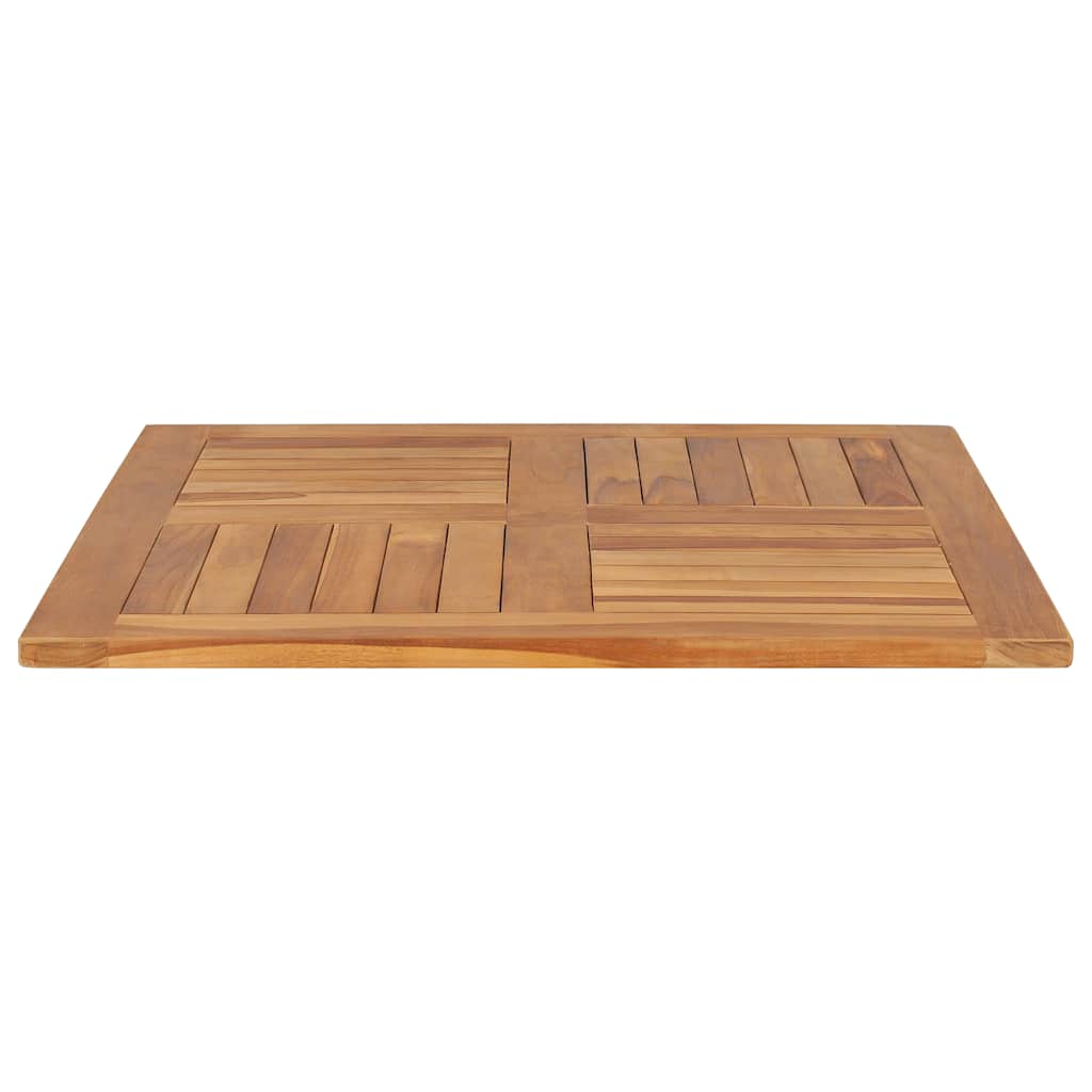 Table Top | Teak | Solid Teak Wood | 80x80 cm | Durable | Table Top