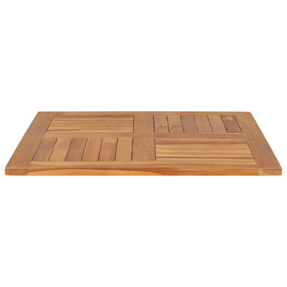 Table Top | Teak | Solid Teak Wood | 80x80 cm | Durable | Table Top