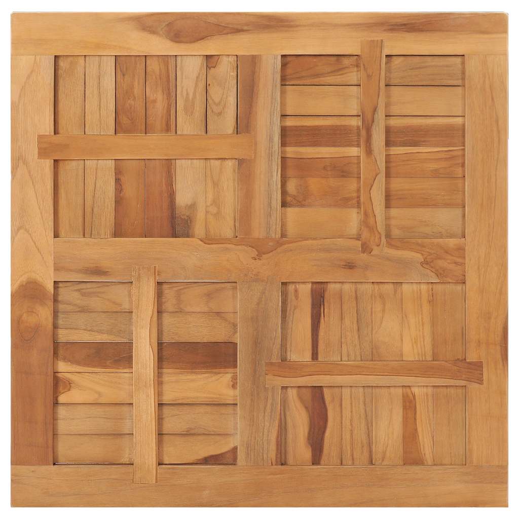 Table Top | Teak | Solid Teak Wood | 80x80 cm | Durable | Table Top