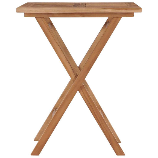 Garden Table | Natural Teak Brown | Fine sanded teak wood | Small