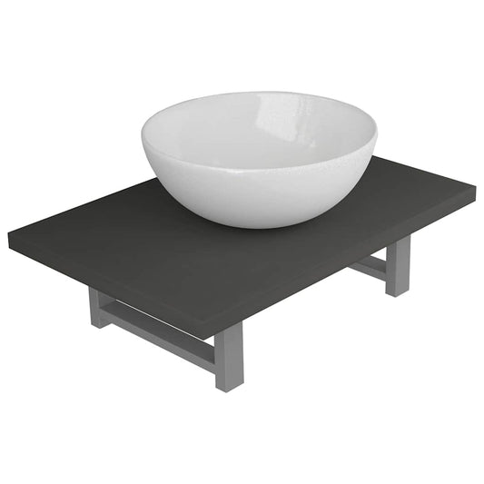 Bathroom Furniture Set | Grey, White