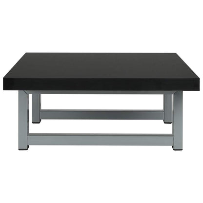 Two Piece Bathroom Furniture Set Ceramic Black