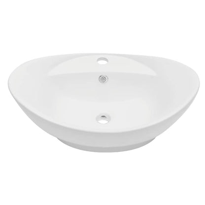 Bathroom Furniture Set | Black and White | Engineered wood, Ceramic