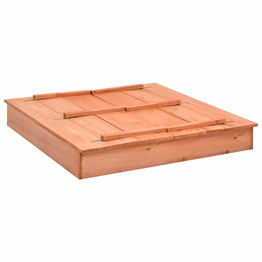 Sandbox | Natural wood | Fir wood | Medium | Foldable | Sandbox