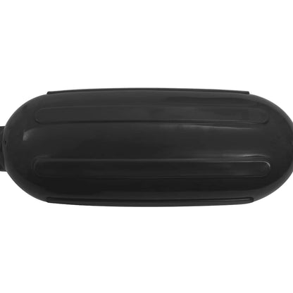Boat Fenders 4 pcs Black 41x11.5 cm PVC