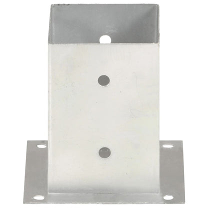 Post Anchors 4 pcs Galvanised Metal 101 mm