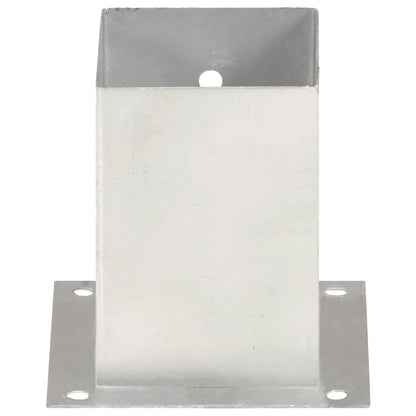 Post Anchors 4 pcs Galvanised Metal 101 mm