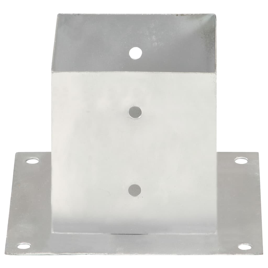 Post Anchors 4 pcs Galvanised Metal 141 mm