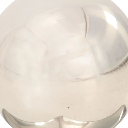 145494 vidaXL Post Caps 6 pcs Globe Final Stainless Steel 81x81 mm
