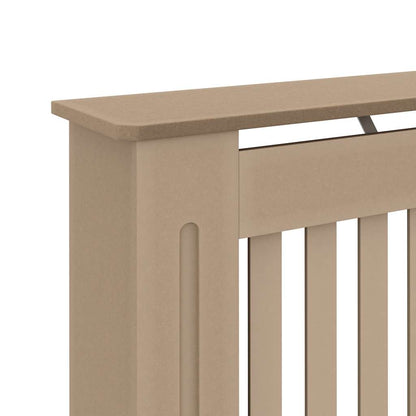 Radiator Cover 112x19x81.5 cm Engineered Wood