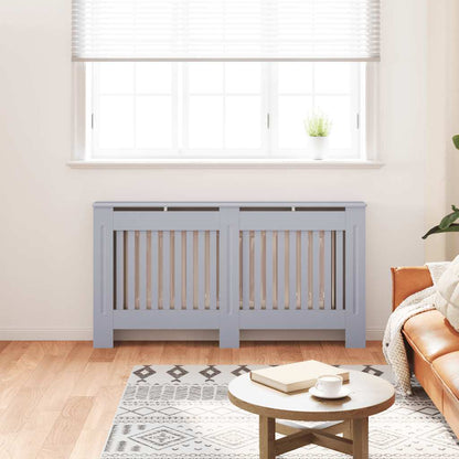 Radiator Cover Anthracite 59.8"x7.5"x32.1" MDF