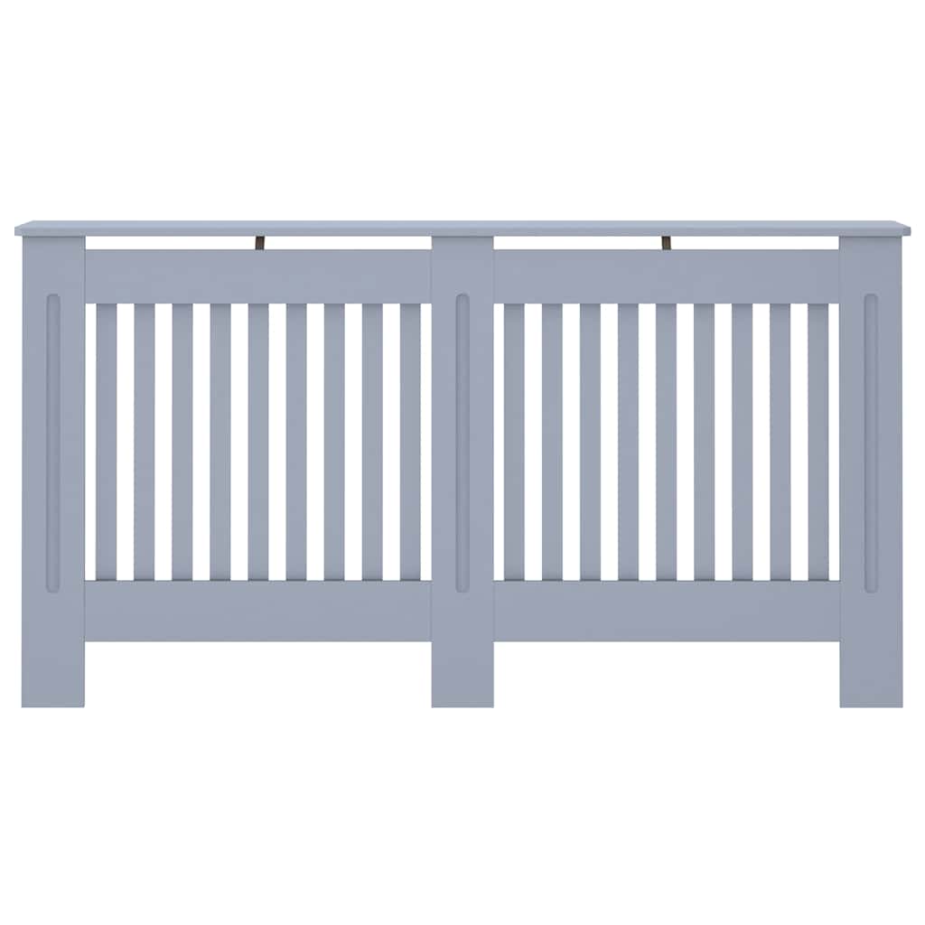 Radiator Cover Anthracite 59.8"x7.5"x32.1" MDF