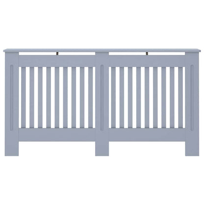 Radiator Cover Anthracite 59.8"x7.5"x32.1" MDF