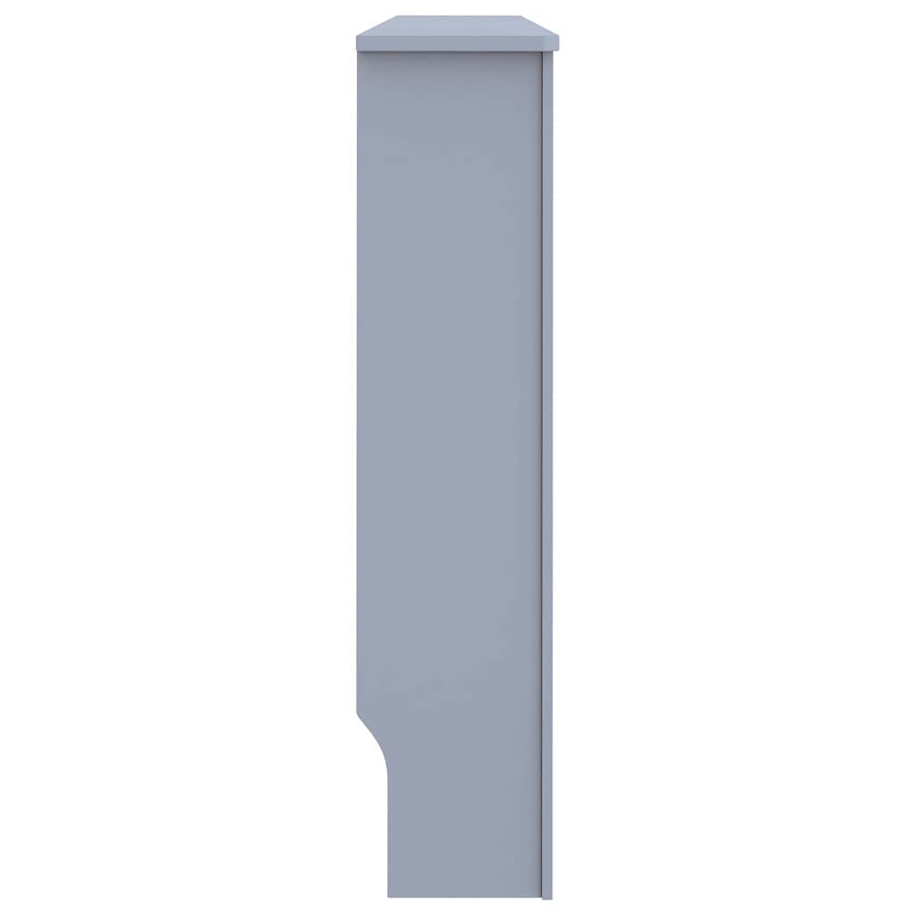 Radiator Cover Anthracite 59.8"x7.5"x32.1" MDF