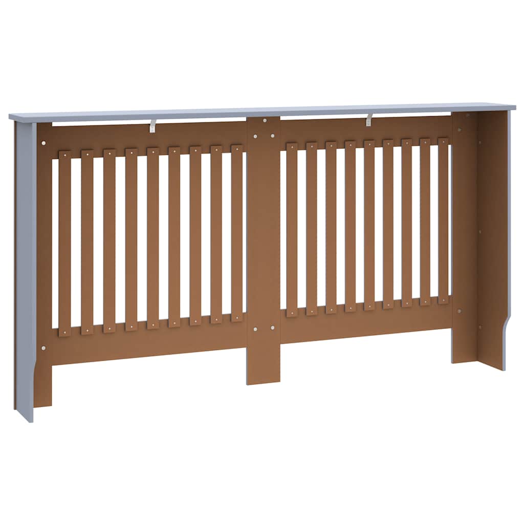 Radiator Cover Anthracite 59.8"x7.5"x32.1" MDF