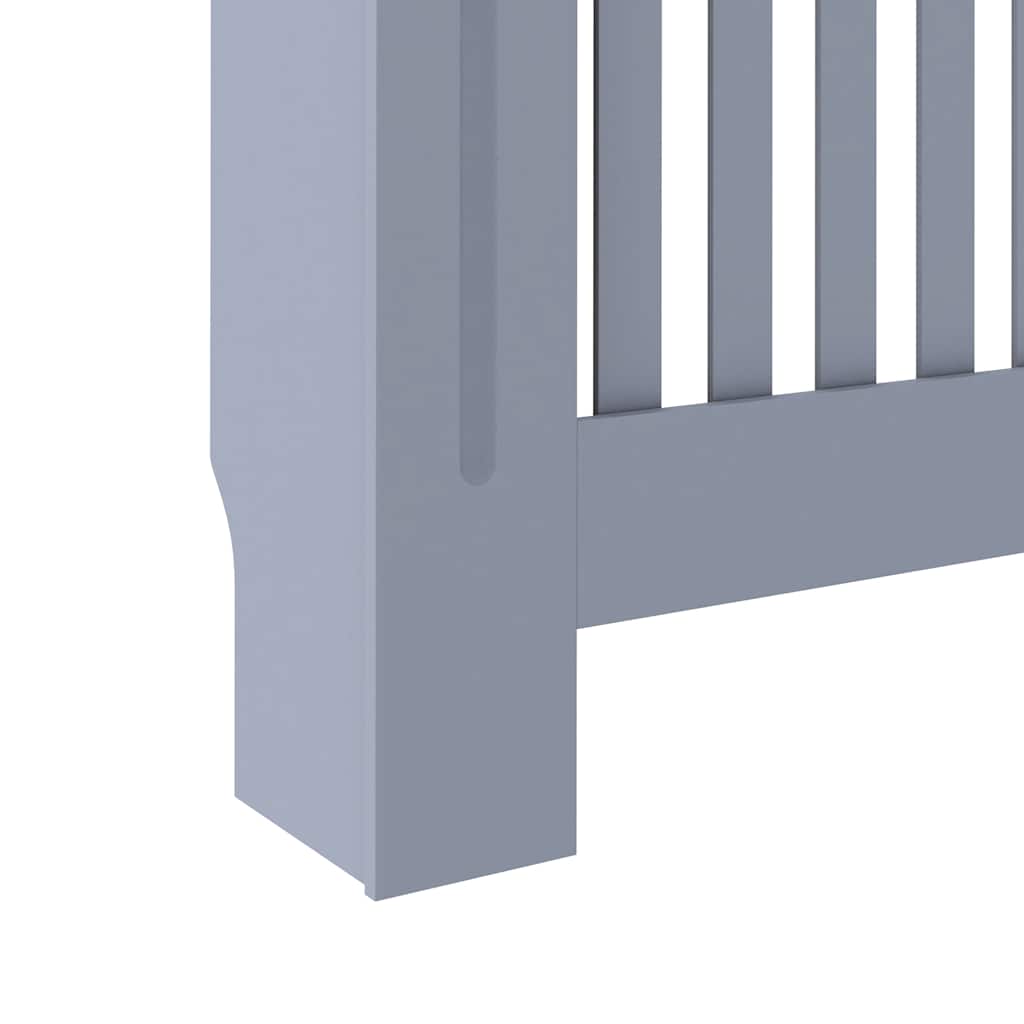 Radiator Cover Anthracite 59.8"x7.5"x32.1" MDF