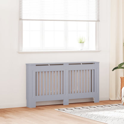 Radiator Cover Anthracite 59.8"x7.5"x32.1" MDF