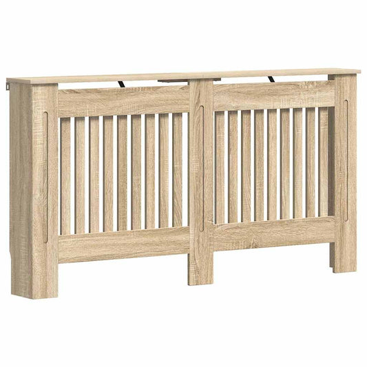 Radiator Cover 152x19x81.5 cm Engineered Wood
