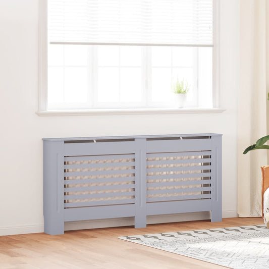 288188 vidaXL Radiator Cover Anthracite 172x19x81,5 cm MDF