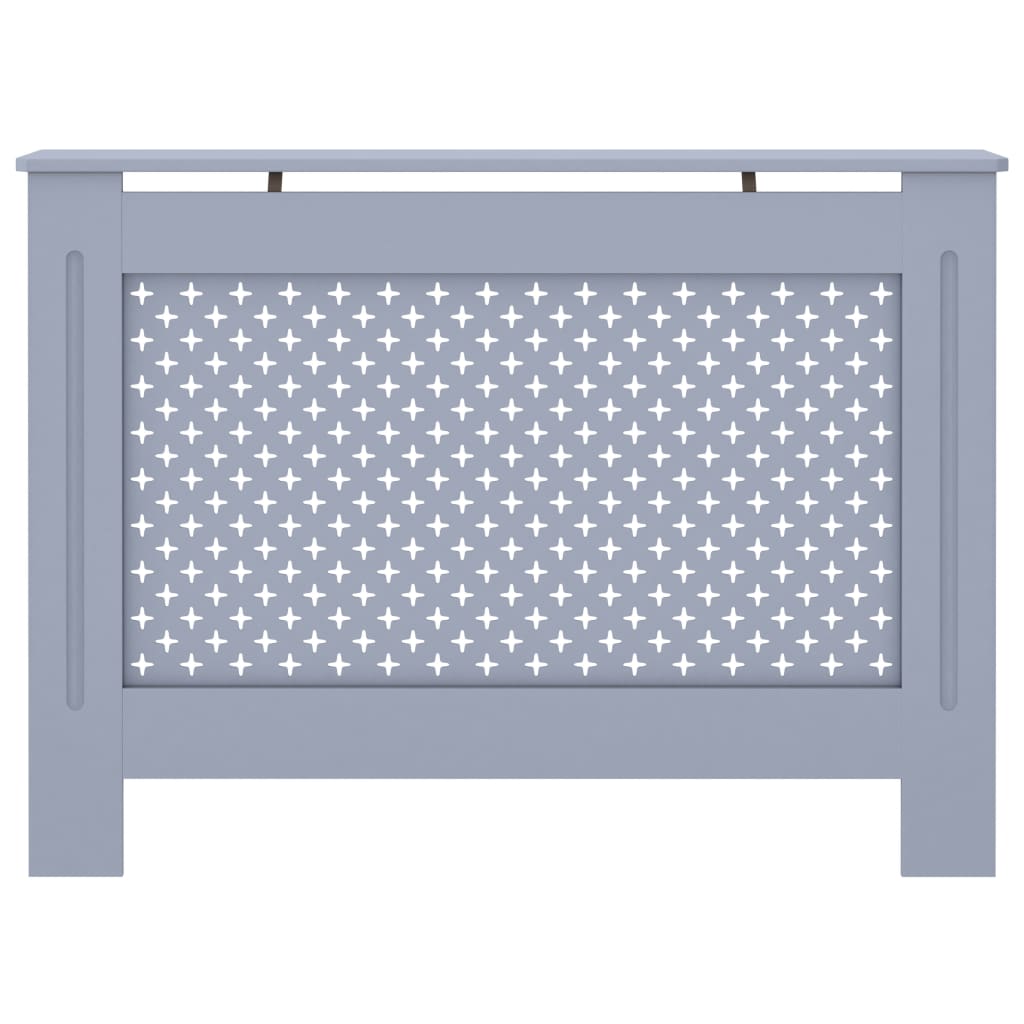 Radiator Cover Anthracite 44.1"x7.5"x32.1" MDF