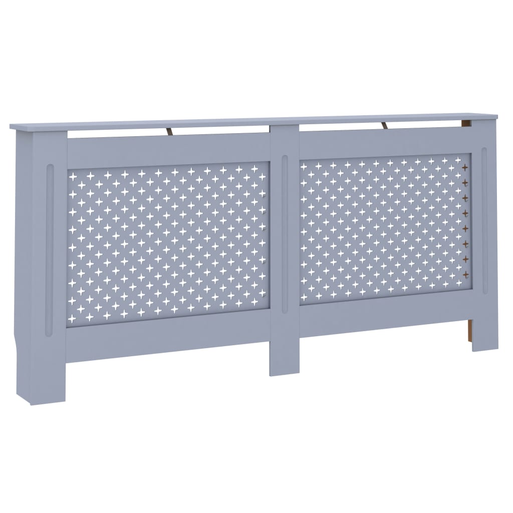 Radiator Cover Anthracite 67.7"x7.5"x32.1" MDF