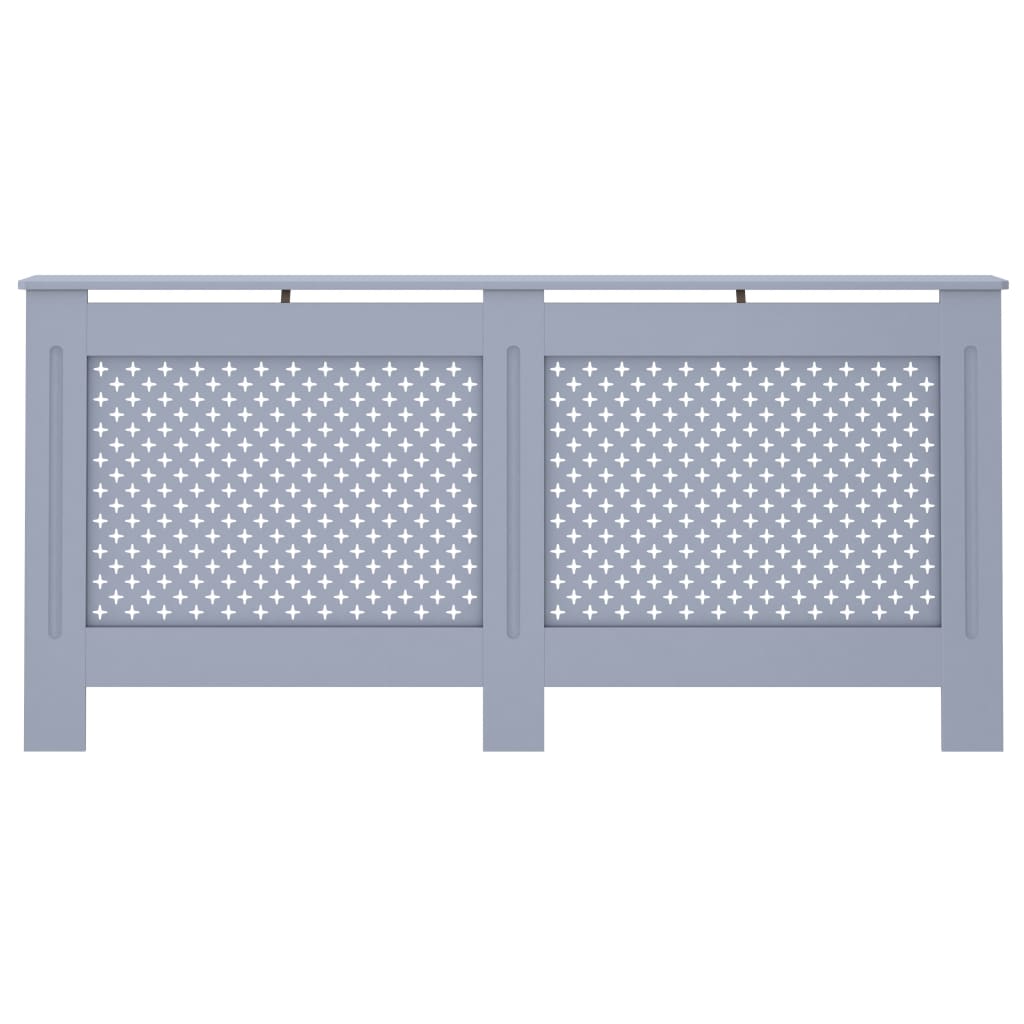 Radiator Cover Anthracite 67.7"x7.5"x32.1" MDF