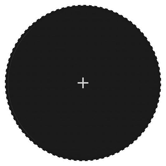 Jumping Mat Fabric Black for 15 Feet/4.57 m Round Trampoline