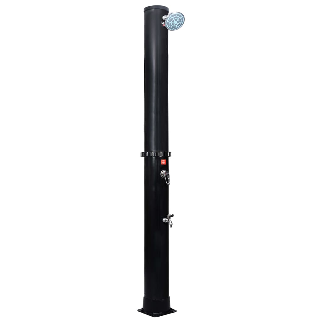 Outdoor Solar Shower with Shower Head and Faucet 10.6 gal