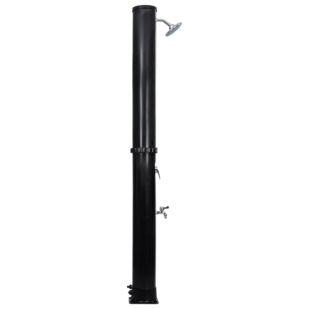 Outdoor Solar Shower with Shower Head and Faucet 10.6 gal