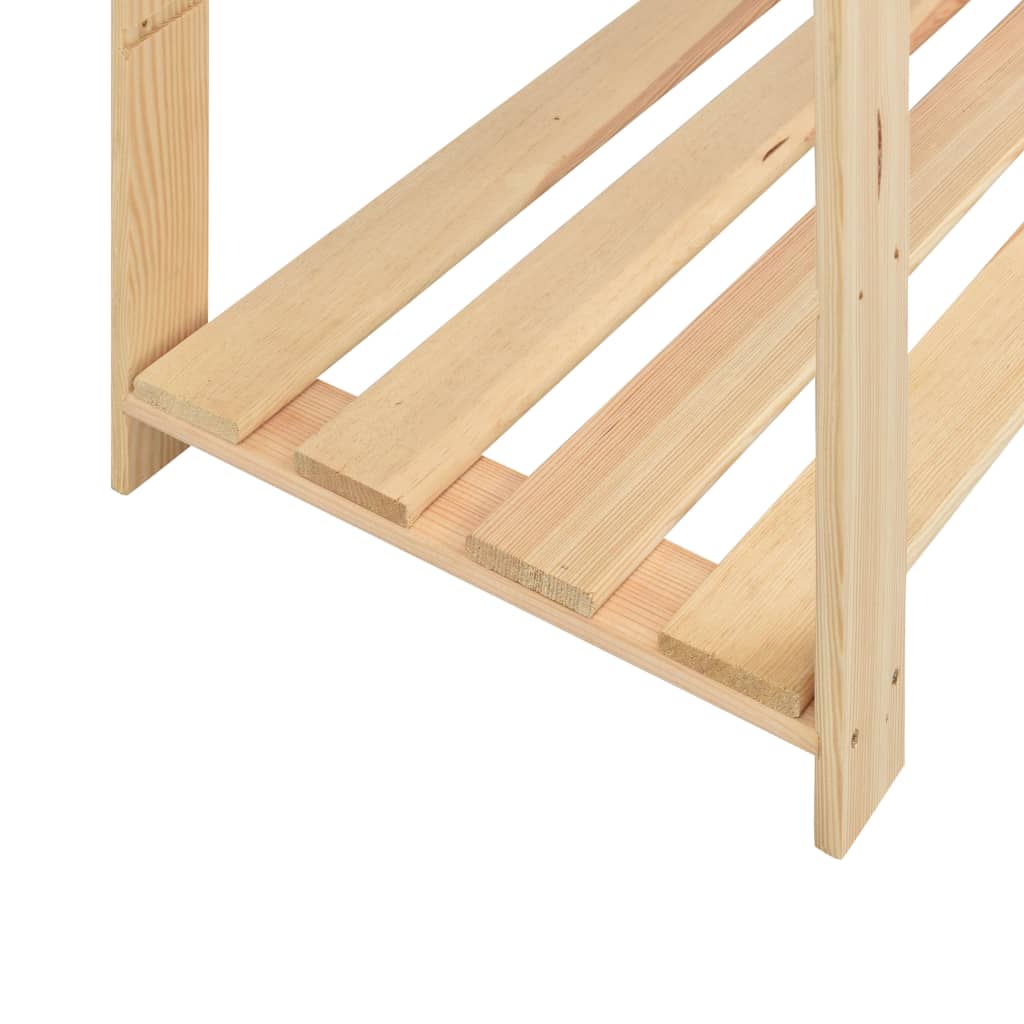 5-Tier Storage Racks 3 pcs 170x38x170 cm Solid Pinewood 500 kg