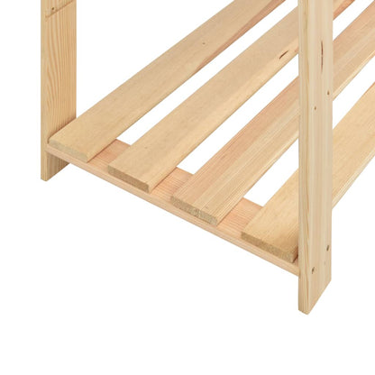 5-Tier Storage Racks 3 pcs 170x38x170 cm Solid Pinewood 500 kg