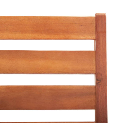 Outdoor Chair | Set of 4 | Natural wood | Acacia wood