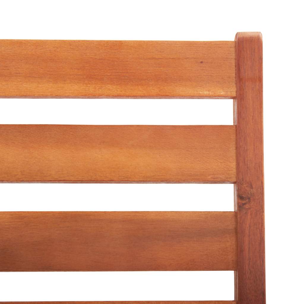 Outdoor Chair | Set of 6 | Natural wood | Solid Acacia wood