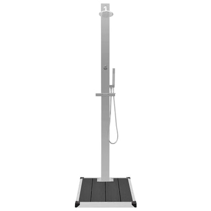 Shower Panel With Tray | Silver | 201 stainless steel | Standard