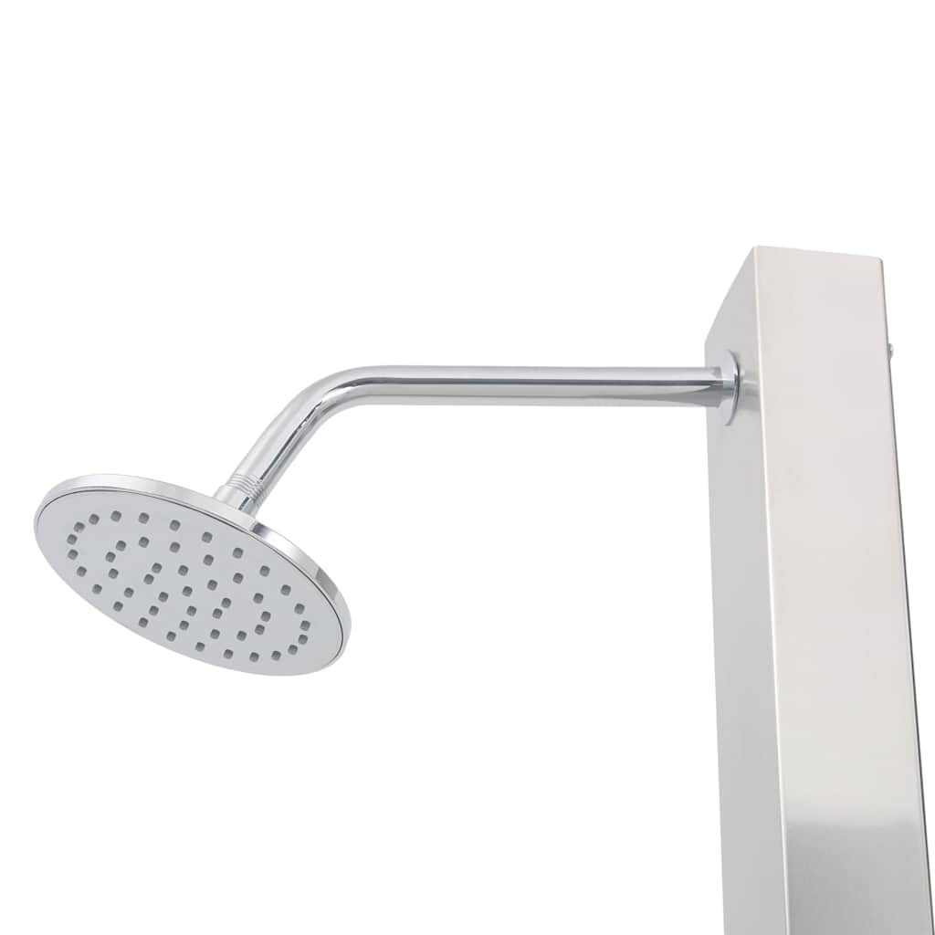 Shower Panel With Tray | Silver | 201 stainless steel | Standard
