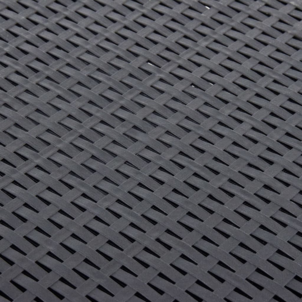 Side Table Anthracite 21.3"x21.3"x14.4" Plastic