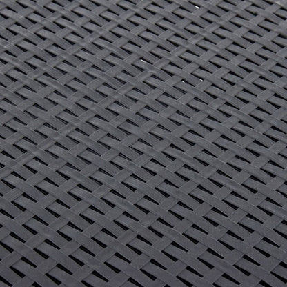 Side Table Anthracite 21.3"x21.3"x14.4" Plastic