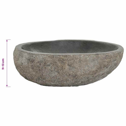 Basin River Stone Oval (29-38)x(24-31) cm