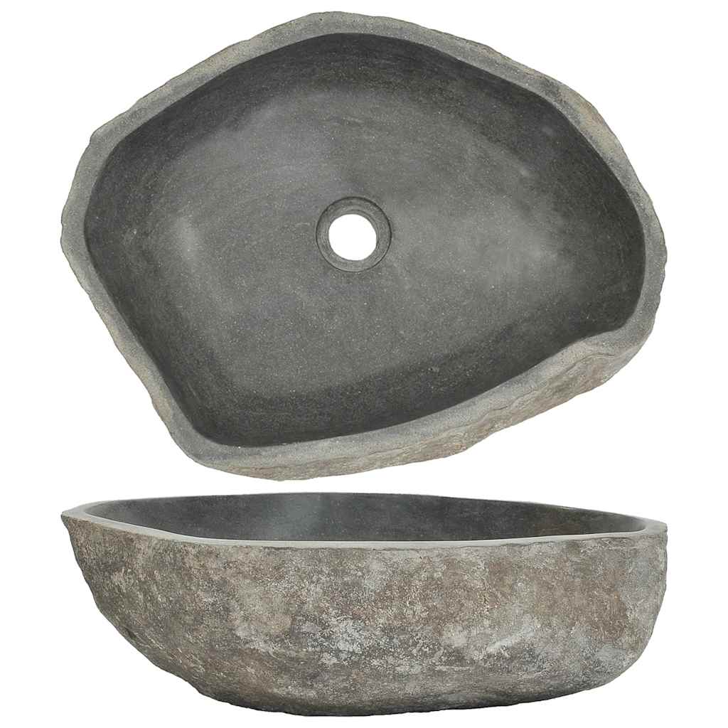 Basin River Stone Oval (17.7"-20.9")x(13.4"-16.1")