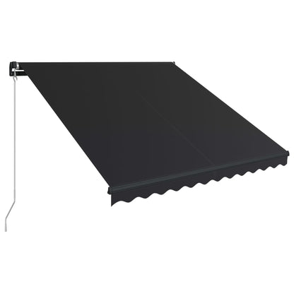 Manual Retractable Awning 300x250 cm Anthracite