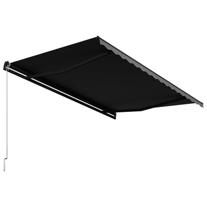 Manual Retractable Awning 450x300 cm Anthracite