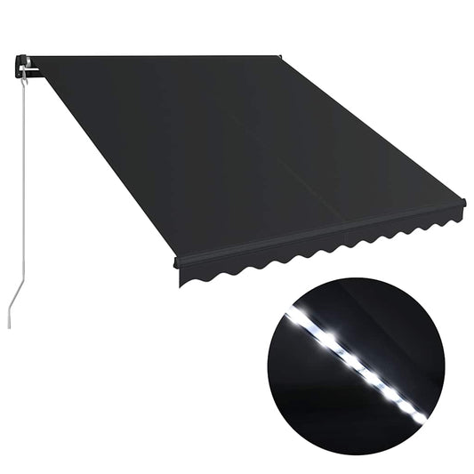 Retractable Awning | Anthracite | Powder-coated aluminium frame