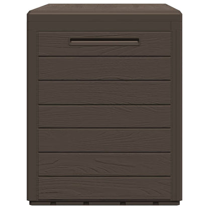 Garden Storage Box Brown 78x44x55 cm