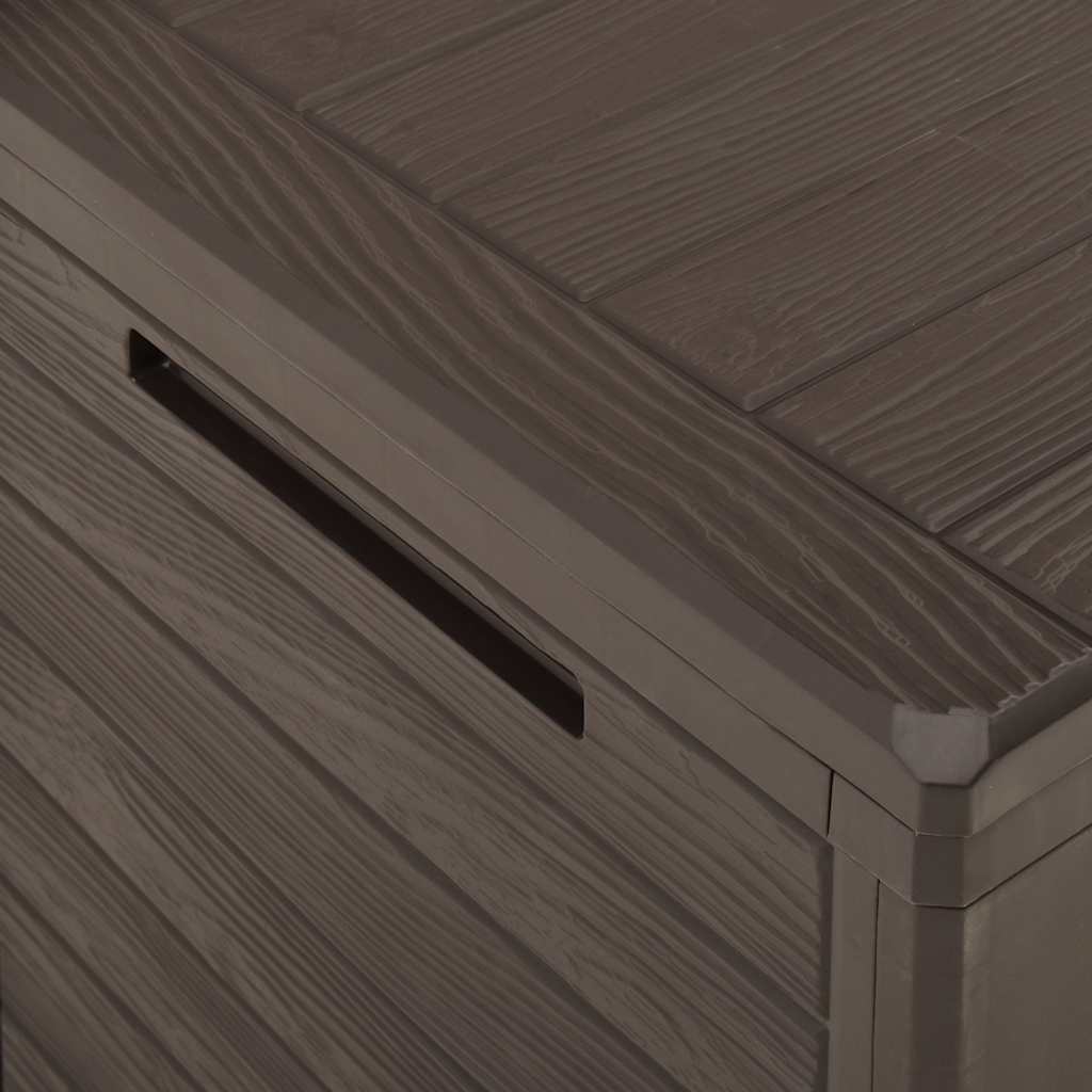 Garden Storage Box Brown 78x44x55 cm
