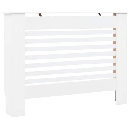 Radiator Covers 2 pcs White 112x19x81.5 cm MDF