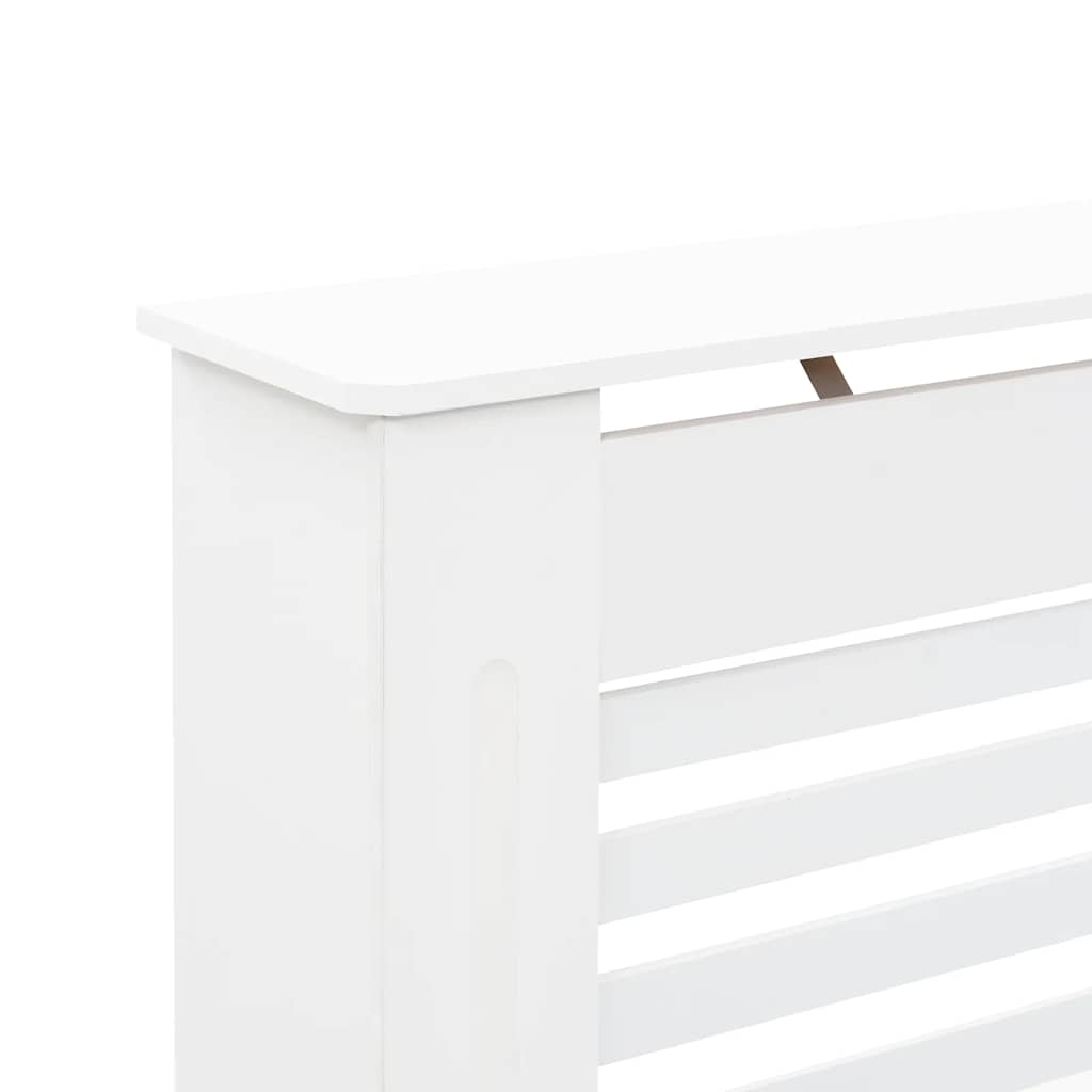 Radiator Covers 2 pcs White 112x19x81.5 cm MDF