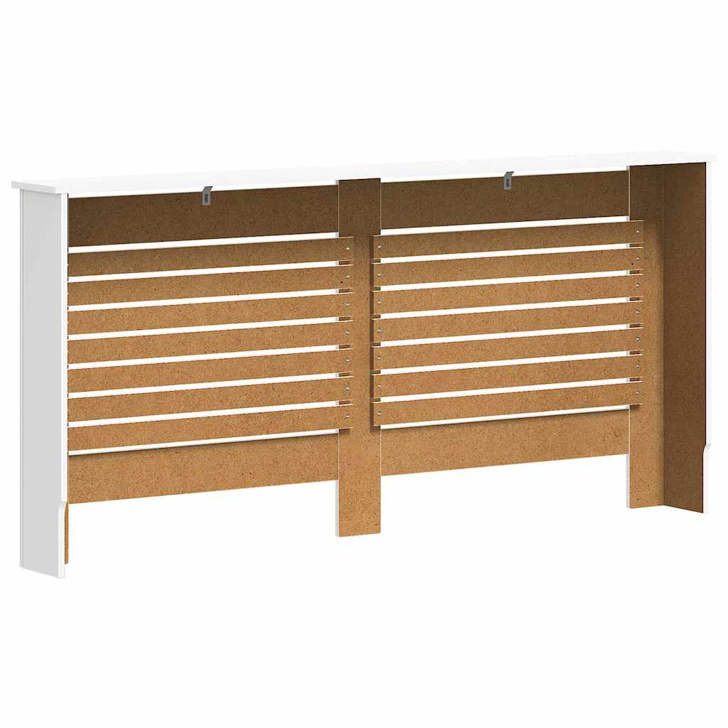 Radiator Covers 2 pcs White 172x19x81.5 cm MDF