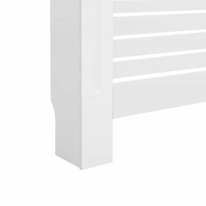 Radiator Covers 2 pcs White 172x19x81.5 cm MDF