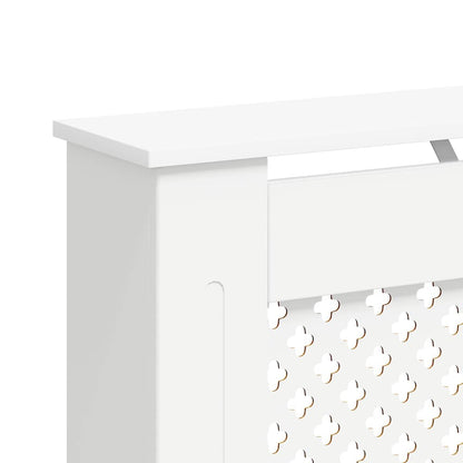 Radiator Covers 2 pcs White 112x19x81.5 cm MDF